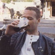 me having a drink
